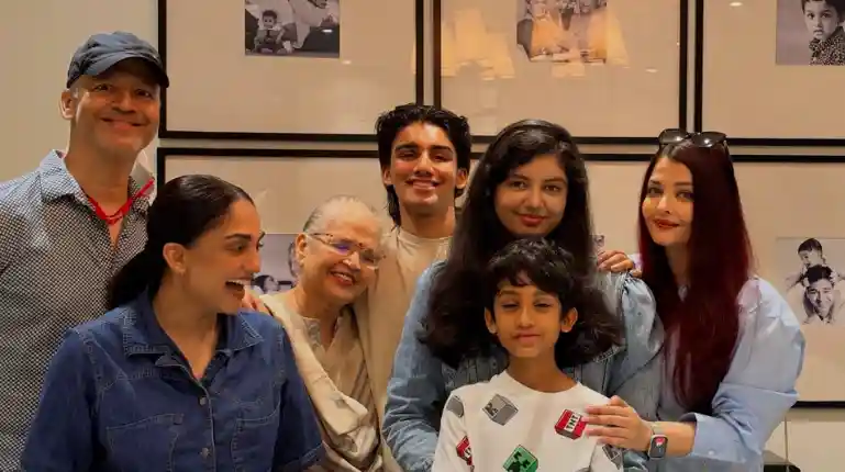 Aishwarya with her daughter2