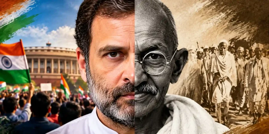rahul gandhi vs mahatma gandhi